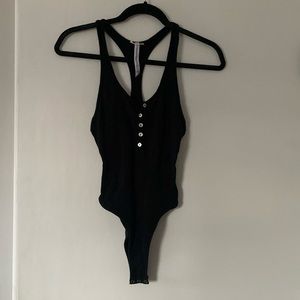 Free people racer back body suit